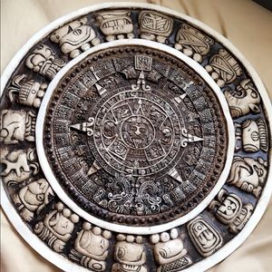 Mayan calendar wall art